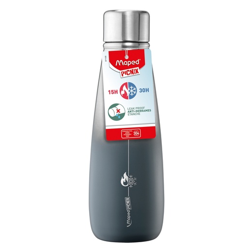 [D101921] Borraccia Thermos Concept Adult 500ml grigio Maped