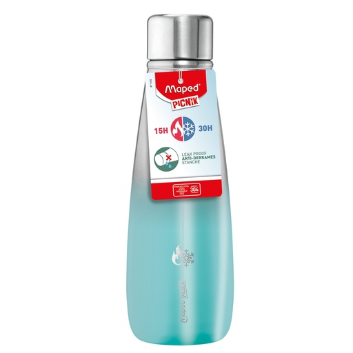 [D101922] Borraccia Thermos Concept Adult 500ml turchese Maped