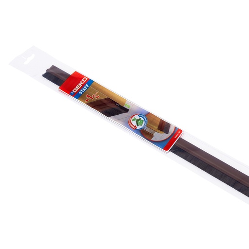 [D101943] Paraspifferi per porte in pvc rigido marrone 100cm STAFF Geko