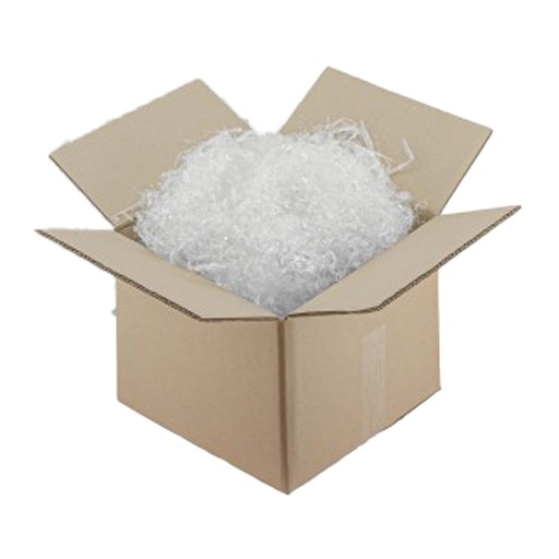 [D102053] Scatola trucciolo da imballaggio polipropilene trasparente biodegradabile 5kg