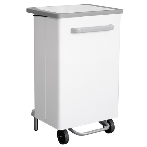 [D102098] Pattumiera a pedale Gastro 90L bianco Stilcasa