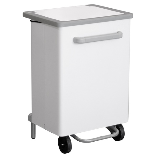 [D102100] Pattumiera a pedale Gastro 70L bianco Stilcasa