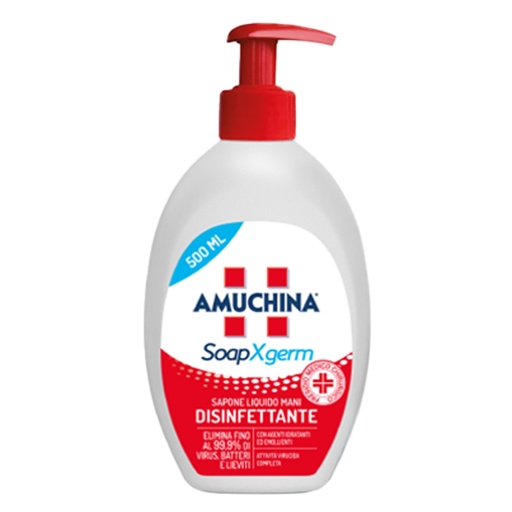 [D102114] Sapone liquido disinfettante mani SoapXgerm 500ml Amuchina