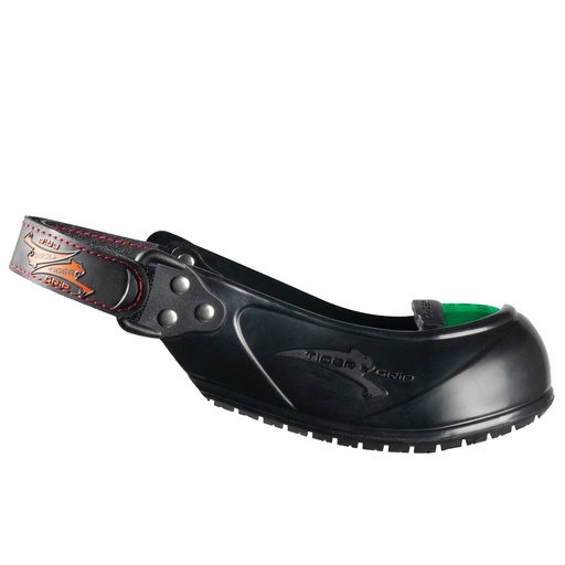 [D102126] Sovrascarpe con puntale Visitor tg L (44-48) nero/verde Safety Jogger