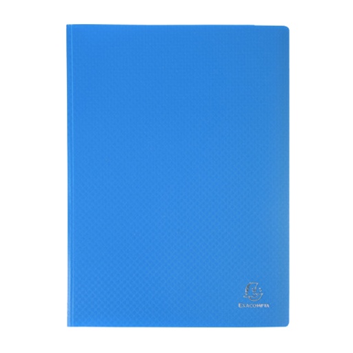 [D102325] Portalistini Opak 24x32cm 20 buste azzurro 8522E Exacompta