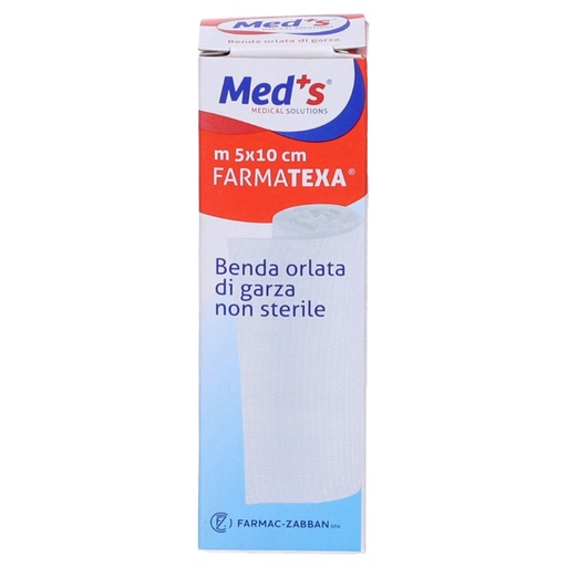 [D102649] Scatola 12 bende di garza orlata 10cm x 5mt