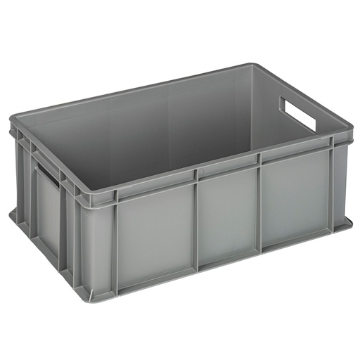 [D102652] Cassa industriale Europa 60x40x22cm 42L grigio Mobil Plastic