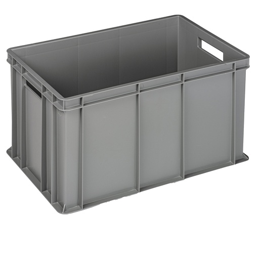 [D102653] Cassa industriale Europa 60x40x32cm 64L grigio Mobil Plastic