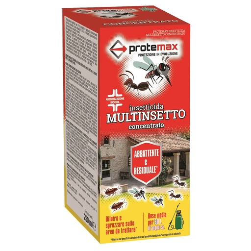 [D102677] Insetticida multinsetto concentrato 250ml Protemax