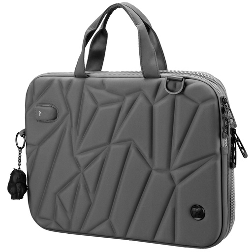 [D102732] Borsa porta notebook 16" Vacallo grigio chiaro SWISS Digital DESIGN