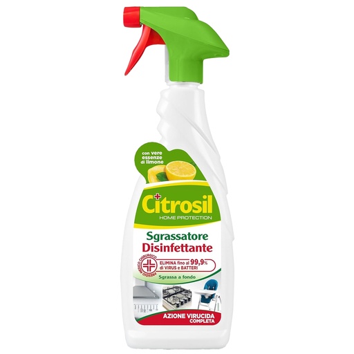 [D102901] Citrosil sgrassante disinfettante virucida in trigger 650ml Limone