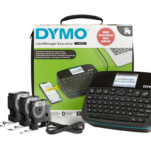 [D102976] Promo Pack LabelManager Executive 640CB QWY Dymo