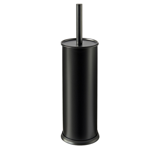 [D103031] Portascopino Vic D 9,5x H40cm acciaio inox nero satinato Perfetto