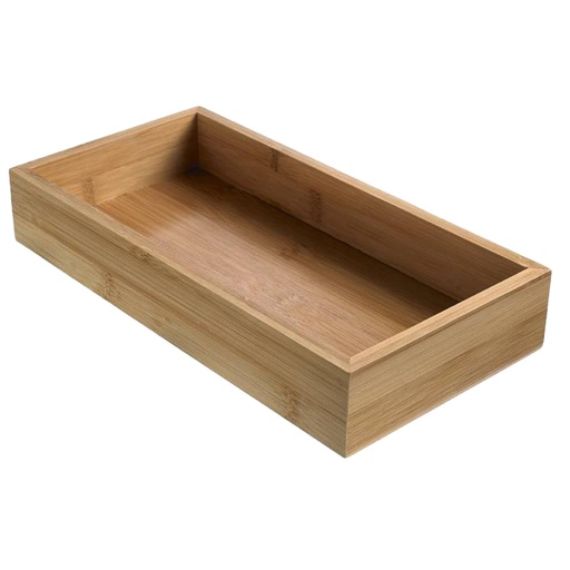 [D103063] Contenitore buffet 15,3x30,6x5cm bamboo Leone