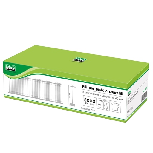 [D27985] SCATOLA 5000 FILI IN PP 65MM PER SPARAFILI 5260 LEBEZ