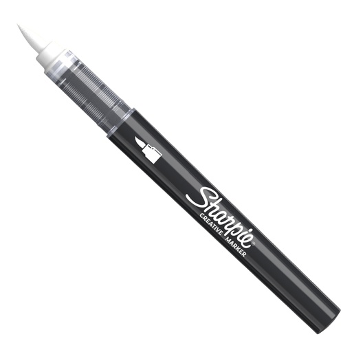 [D103142] Marcatore acrilico Creative Marker punta pennello bianco Sharpie