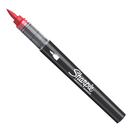 [D103144] Marcatore acrilico Creative Marker punta pennello rosso Sharpie