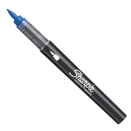 [D103145] Marcatore acrilico Creative Marker punta pennello blu Sharpie