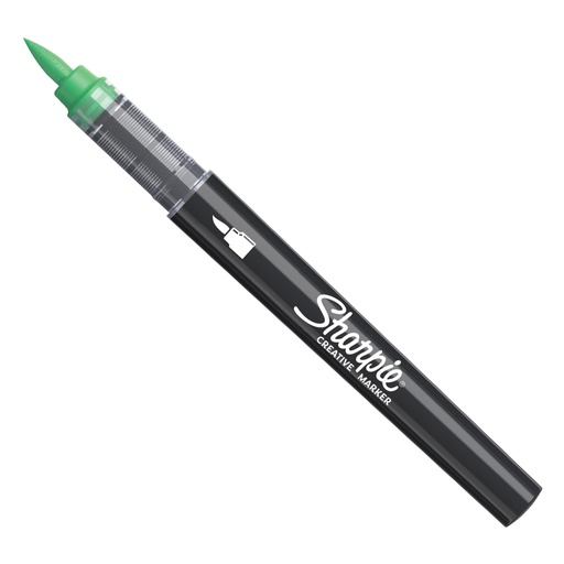 [D103146] Marcatore acrilico Creative Marker punta pennello verde Sharpie