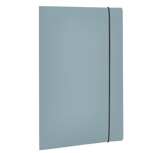 [D103162] Cartella 3 Lembi HOLOS in PP azzurro 25x35cm Fellowes
