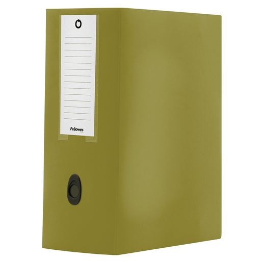[D103179] Scatola progetto plus HOLOS dorso 15cm in PP verde 25x35x15cm Fellowes