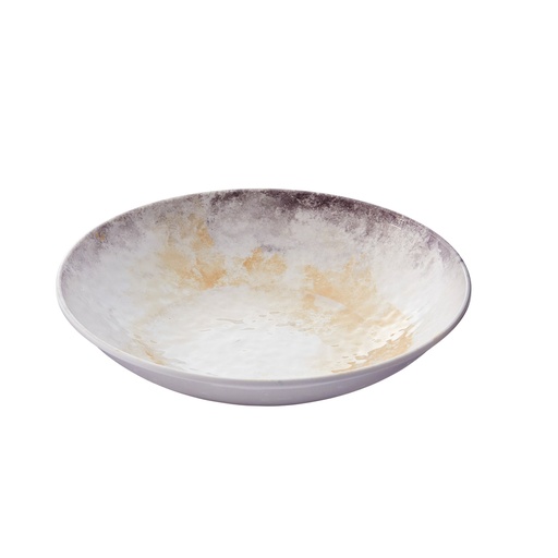 [D103216] Piatto fondo Linea Galassia D18,5x4cm melamina Leone