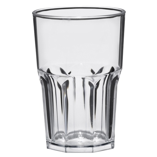 [D103244] Conf. 5 Bicchieri Granity 400ml in SAN trasparente Leone