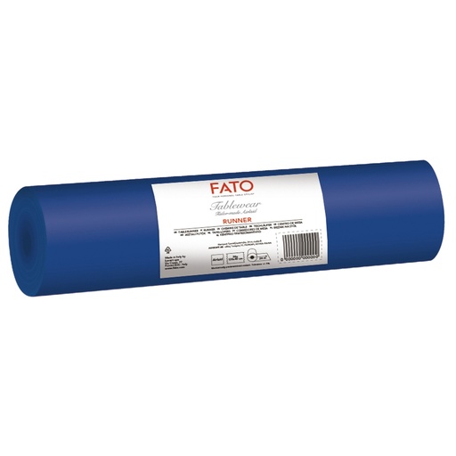 [D103414] Runner Linea tablewear blu notte 0,40x24m Fato