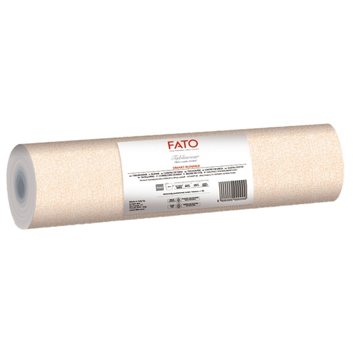 [D103419] Runner Linea tablewear Canvas zucca 0,40x24m pretaglio 0,3m Fato