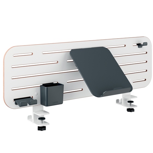[D103579] Pannello Forato grande per scrivanie compatte Sit-Stand 80x25x0,8cm c/supporto P