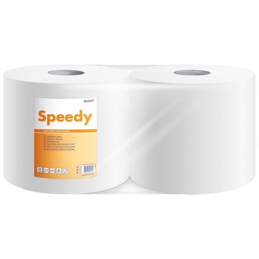 [D103628] Bobina asciugatutto 800 strappi / 192m microgoffrata Speedy Lucart