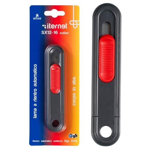 [D103637] Cutter SX 12-16 in ABS con lama a rientro automatico Iternet