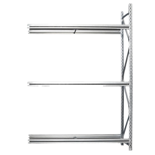 [D103652] Kit estensione per scaffale in acciaio per pneumatici 150x50cm H200cm Tecnotelai