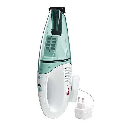 [D103816] Aspirapolvere cordless 30W 37x12x11cm bianco/verde Girmi