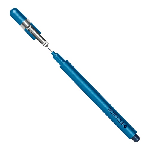 [D28179] PENNARELLO TRATTO CLIP BLU