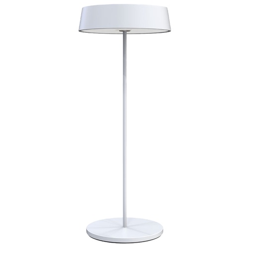 [D103951] Lampada da tavolo 901 c/aggancio magnetico alluminio bianco Palmina