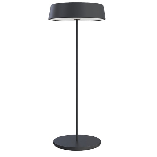 [D103952] Lampada da tavolo 901 c/aggancio magnetico alluminio nero Palmina
