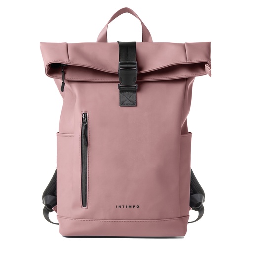 [D103965] Zaino Roll-top Drop2Go gomma antipioggia dim. 30x42x14cm cipria InTempo