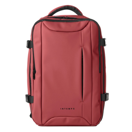 [D103969] Zaino Cabin Bag Drop2Go gomma antipioggia dim. 25x20x40cm bordeaux InTempo