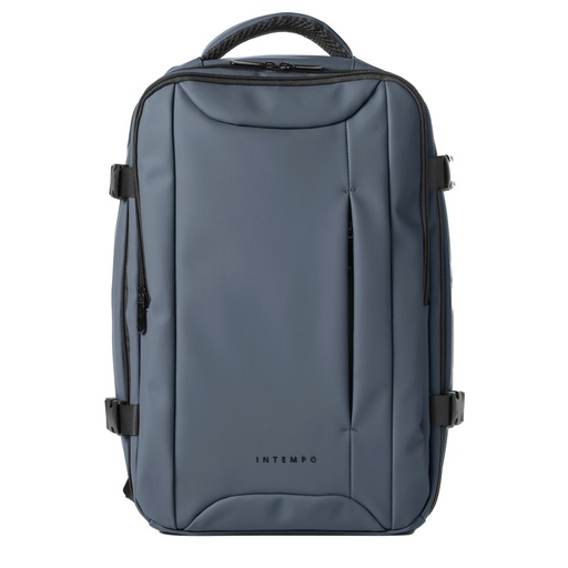 [D103970] Zaino Cabin Bag Drop2Go gomma antipioggia dim. 25x20x40cm blu InTempo