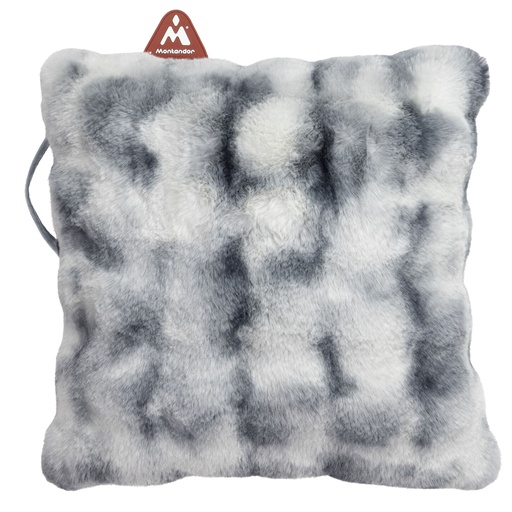 [D103985] Cuscino Riscaldante Montandor 45x45cm Grigio