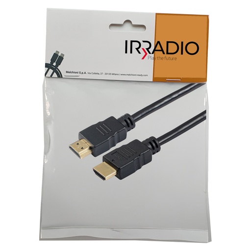 [D103996] CAVO TV HDMI  V1.3 Full HD 1080p - 3mt - Irradio