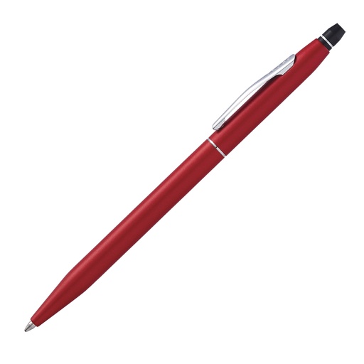 [D104014] Penna sfera Click punta M fusto rosso Cross