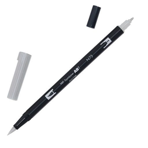 [D67262] Pennarello Tombow ABT Dual Brush n75 Cool Gray 3