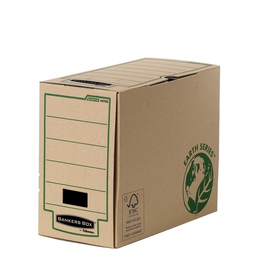 [D68046] Scatola archivio A4 dorso 150mm Banker Box Earth series