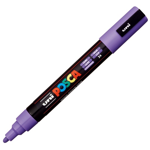 [D73531] MARCATORE UNI POSCA PC5M LILLA P. MEDIA