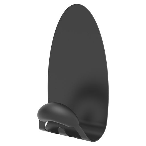 [D82978] Appendiabiti magnetico 1Posto Nero Alba