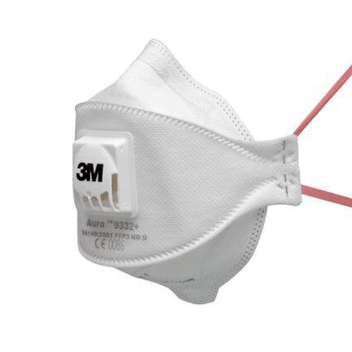 [D95711] Scatola 10 mascherine 3M Aura 9332+ FFP3 con valvola