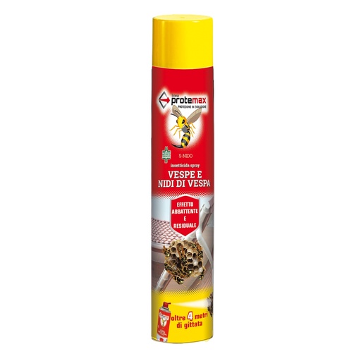 [D95728] Insetticida spray vespe e nidi di vespa 750ml Protemax