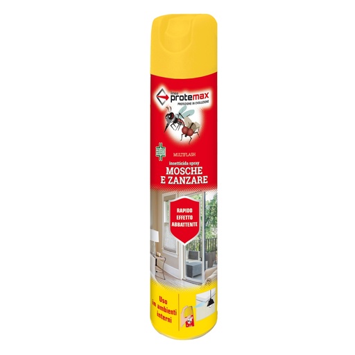 [D95729] Insetticida spray mosche e zanzare 500ml Protemax